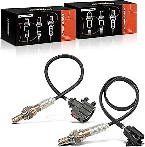 A-Premium O2 Oxygen Sensor Compatible with Dodge Grand Caravan 2001-2003 3.3L 3.8L, Caravan 2001-2003 & Chrysler Town & Country 2001-2003 3.3L 3.8L, Voyager 2001-2003, Upstream & Downstream, 2-PC Set