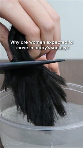 Why are women pressured to shave?💇‍♀️