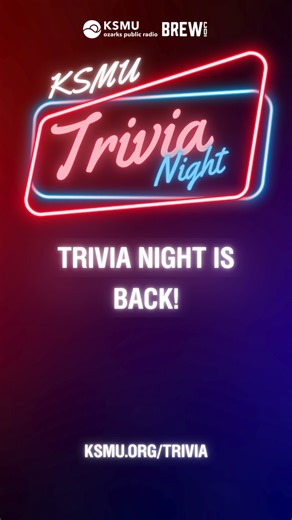 👉Register at ksmu.org/trivia Think you’ve got what it takes to be the trivia champ? 🏆 🧠 KSMU's Trivia Night is back on February 12th at Springfield Brewing Company ! Join us for an evening of food, drinks, friends, and brain-busting fun.🎟️ #KSMURadio #SpringfieldMO #TriviaNight | KSMU - Ozarks Public Radio