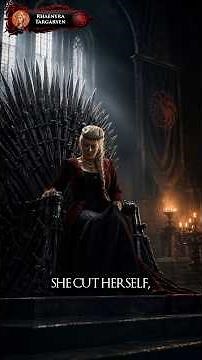 How The Iron Throne Cut & Rejected Rhaenyra When She Sat On It