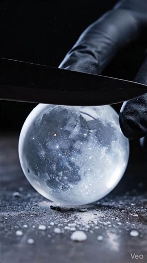 Glass Moon Cut — Hypnotizing Cosmic ASMR 🌙✨🔪