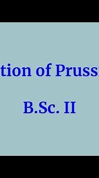 Preparation of Prussian blue