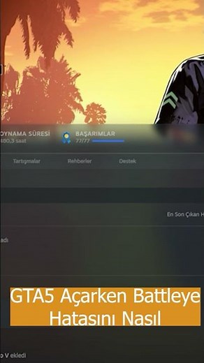 GTA 5 BATTLEYE HATASININ ÇÖZÜMÜ 2025 GÜNCEL REHBER #gta #gta5 #oyun #fix #fixed #steam #gtav