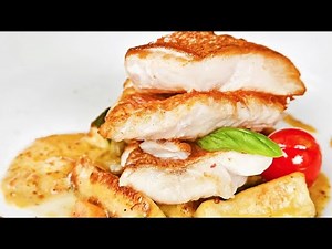 Turbot with mustard sauce | Gourmet recipe