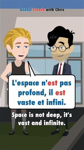 Learn French: How deep is space?