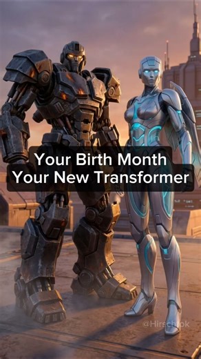 Your Birth Month Your New Transformer #birthmonth #transformer #transformers #movie #ai
