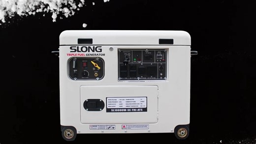 Propane LPG Natural Gas Turbine Generators Set Silent Soundproof Gas Generator