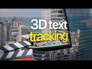 3D Text Tracking In Final Cut (EASY)