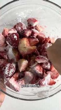The Best Strawberry Crumble Recipe
