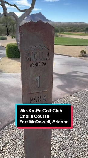 Playing and reviwing the Cholla Course at We-Ko-Pa Golf Club in Fort McDowell, Arixona! Action shots recorded with by #metarayban #golf #golftiktok #fyp #golffyp #arizona #arizonagolf #scottsdalearizona #scottsdalegolf #golfwithyourfriends #golfreview #roundofgolf #golfing #golfingwiththeboys