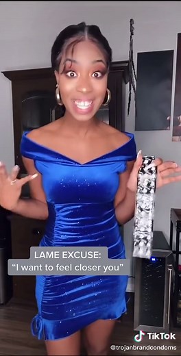 It's easy to get caught up in the heat of the moment as things heat up for #spring. @🦋 Krysten Mayers 🌻 knows the top lame condom excuses how Trojan can help!