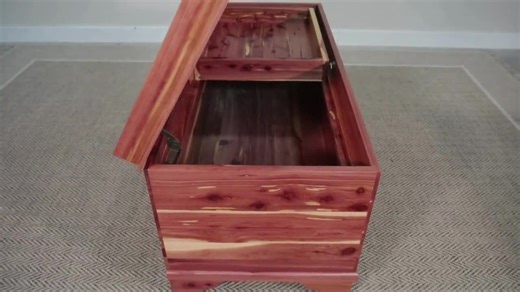 Engraved Amish Waterfall Hope Chest With Tray | Hope Chest | Wood Hope Storage | Personalized Hope Chest Trunk | Blanket Linen Storage - Etsy