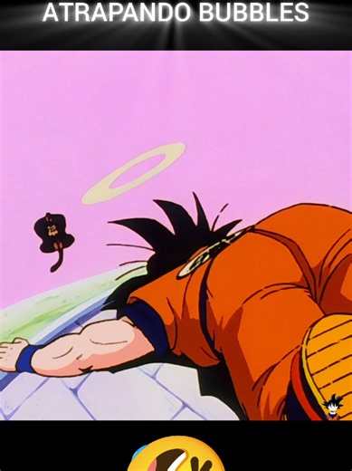Goku vs Bubbles #dragonballz #anime #humor #viral #fyp