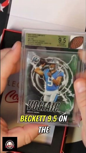 Bryce Young Card Reveal: Beckett 9.5! What Do You Think? #shorts