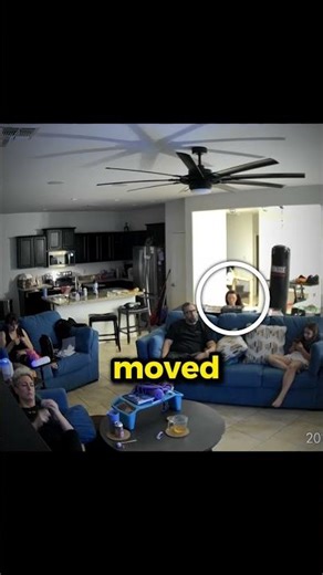 Creepy Mannequin Head Turns During Movie Night