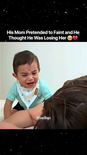 He couldn't know how to deal with that 🥺 #family #emotional #motherson #hopecore #wholesome