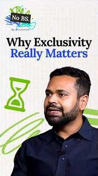 Why Exclusivity Really Matters #termsheet #fundraising