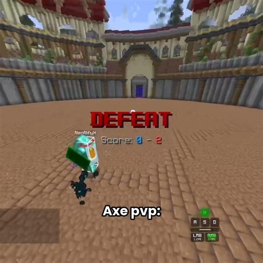 sword pvp = low cortisol (ft. ‪@BloxdBuilder‬ ) #minecraft