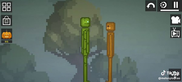 Cómo dar poder de hielo de melón en Melon Sandbox