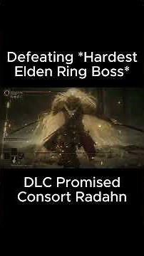 Beating Hardest Elden Ring Boss Radahn