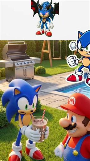 The Weirdest MILK SHAKE from Mario 😂#mario