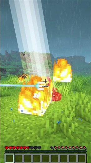 🔱 What Happens When You Use Channeling Near a Lightning Rod?! ⚡ | Minecraft