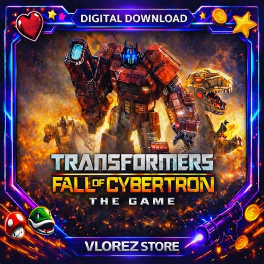 Transformers Fall of Cybertron - PC Game - Instant Download With Guide - Etsy UK