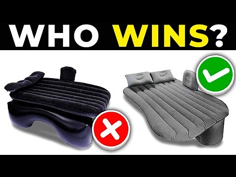 TOP 5 BEST INFLATABLE CAR BED MATTRESS for Backseat 2026 | Car Camping Mattress on AMAZON