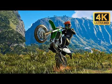 Kawasaki KX450F Extreme Offroad Trail Ride! | The Crew Motorfest