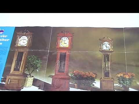 1970's Emperor Grandfather Clock with Jauch Movement and Westminster Chime