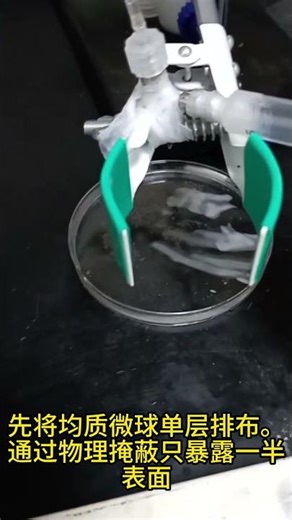 Dual-faced Microspheres #science #hydrogel #材料科學 #experiements #materials #experimnent