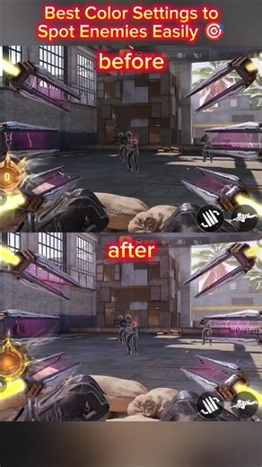 CODM Season 9 (2025) Best MP Color Settings 🎯 | Spot Enemies Faster + Max Clarity! 🔥 #codm