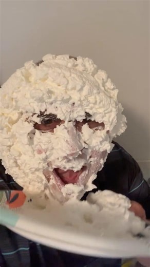 A Pie In The Face Deserves A View, A Comment, A Like, A Follow