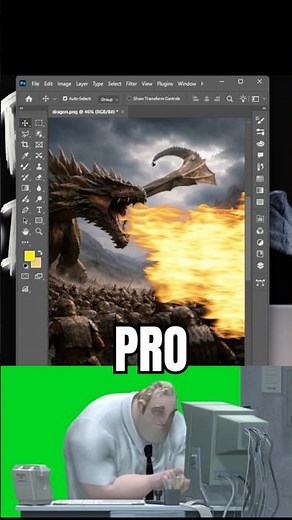 Adobe Photoshop 2026 Tips & Tricks - How To Cteate Realastic Fire #shot