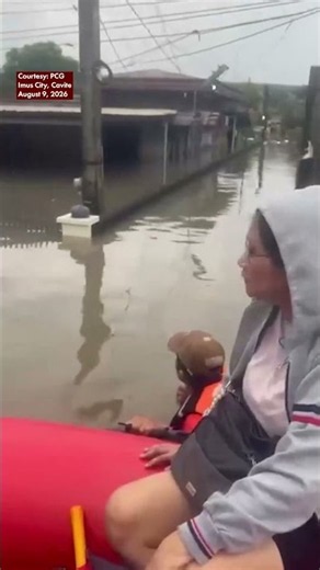 PCG, nagsagawa ng rescue operations sa dalawang barangay sa Imus City, Cavite