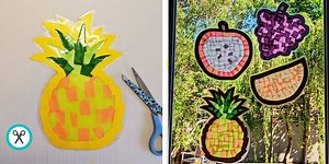 Fruit Sun Catchers | Food Crafts