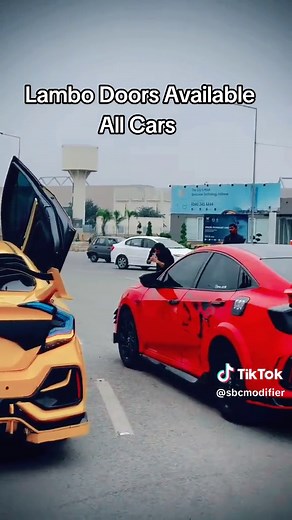 Lambo Doors Kit Available All Cars #LamboDoors #HondaCivic #CivicLamboDoor #LamboDoorsInstallation #SbcModifier #hareem0razlaan #viralvideos #trendingvideo #Foryou #WideBodyKits #Pakwheels #AutoShow #Viral #Trend #Modified #CivicLover #Pakwheels #Autoshow #cars