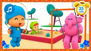 Tobogán, jugar a la pelota, saltar a la comba, bailar o pintar. Todas las actividades son divertidas siempre con música. 🎶 💙 Play, dance or paint. All activities are fun always with music. 🎶 💙 #educacioninfantil #juegosinfantiles #musicainfantil #cuentosinfantiles #pocoyo #jugarenfamilia #jugaryaprender #juegosdidacticos | Pocoyo