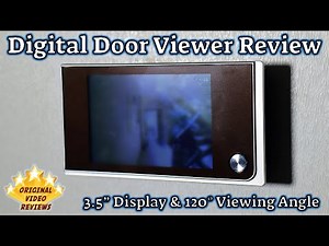 Digital Door Viewer Review (3.5” LCD Display & 120º Viewing Angle) 🚪👀