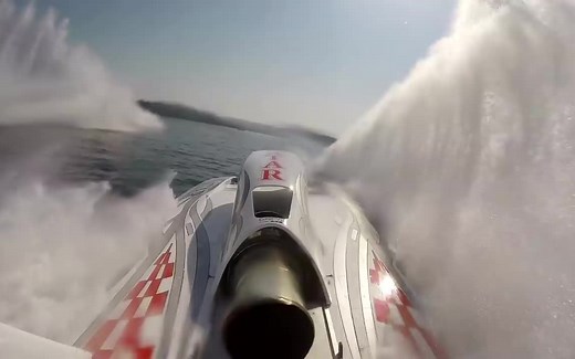 最快的超级飞艇比赛，全部喷气引擎！