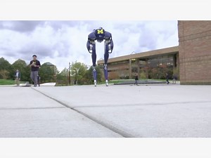 U. Of Michigan Expert Puts Bird-Like Robot Through Its Paces