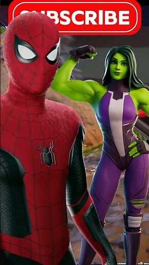 Spider Man Meets She Hulk in Fortnite!