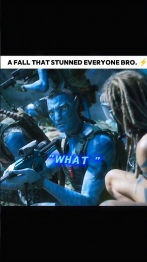 A fearless fall A shocking entry| Avatar: The Way of Water#edit #avtar