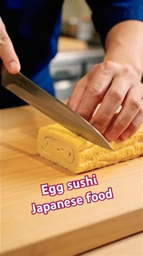 Perfect Egg Sushi in Seconds! 🤯🇯🇵 #Shorts