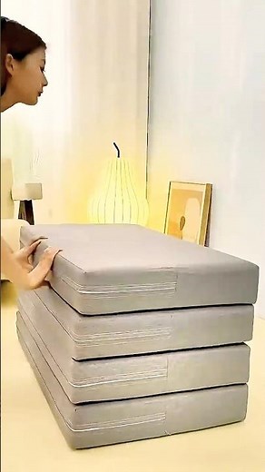 UNBELIEVABLE Folding Mattress Sofa | Comfy Sleep on the Go! #shorts #furniture #home