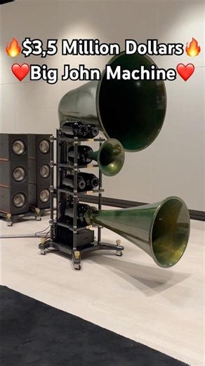 🔥$3,5 Million Dollars 🔥 New Big John Machine ❤️ ESD Acoustics ⚙️ #audiophile #hiend #hifi #audio