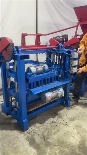 small manual Nigeria 6 inch concrete Hollow block cement block moulding machine cheap price #blocks