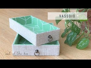 Tray very easy | DIY cartonnage | no music