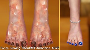 110K views · 559 reactions | Foots Glowing Beautiful Animation ASMR Satisfying Transformation #footcare #glowingskin #beautiful #asmrvideo #facebookviral | Tunnig ASMR | Facebook