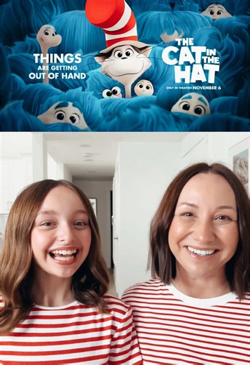 🎩✨ THE CAT IN THE HAT trailer is HERE! 🍿 Get ready for a wild, magical, and mischievous adventure when The Cat in the Hat lands in theaters November 6th! 🎬🐱 With an incredible voice cast, tons of laughs, colorful animation, and plenty of chaos, this is definitely looking like a movie the whole family will want to see! ❤️ So grab some popcorn and watch the brand-new trailer with us as we share our first reaction! 🍿👀 Are you excited to meet this new Cat in the Hat? 🎩🐾 🎬 The Cat in the Hat